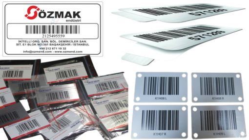 Metal & Alüminyum Barkod Etiketi, Metal & Alüminyum Barkod Etiketi, Metal Barkod Etiket, Metal QR Kod Etiket, Bursa Metal Barkod Etiket, Bursa Metal QR Kod Etiket, Bursa Alüminyum Barkod Etiket, Bursa Alüminyum QR Kod Etiket,