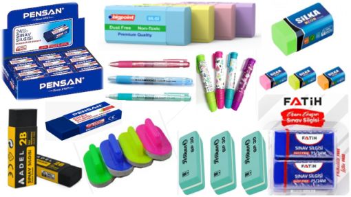 Bursa Kırtasiye Silgi Çeşitleri, Silgi Çeşitleri, Renkli Silgi Çeşitleri, Kokulu Silgi Çeşitleri, Sınav Silgisi Çeşitleri, Kalem Silgi Çeşitleri, Pelikan Silgi Çeşitleri, Ofis Tipi Silgi Çeşitleri, Öğrenci Tipi Silgi Çeşitleri, Yumuşak Silgi Çeşitleri, Sert Silgi Çeşitleri, Tahta Silgisi Çeşitleri, 