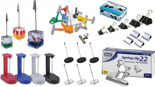 Bursa Kırtasiye Not Kâğıdı Tutacak Çeşitleri, Evrak Mandalı Çeşitleri, Evrak Kıskacı Çeşitleri,