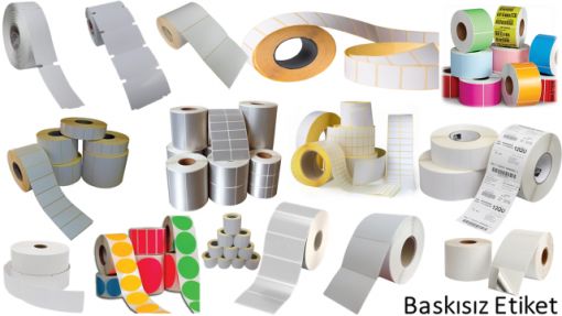 Baskısız Etiket Çeşitleri