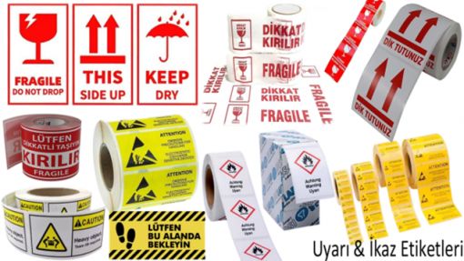 Uyarı & İkaz Etiket Çeşitleri